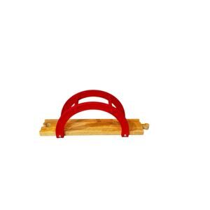 Thomas And Friends / Brio Arch Wooden Bridge Red